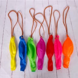 5/10pcs Large Punch Balloons Party Favors Kids Big Punching Ball Latex Bounce Balloon with Rubber Band Outdoor Toy Birthday Gift