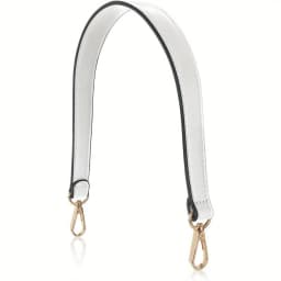 Shoulder Bag Strap Black Leather Purse Strap Leather Purse Handle 19 Inch Shoulder Bag Straps Replacement with Swivel Clasps