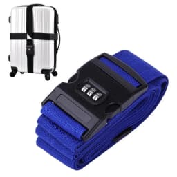 Travel Luggage Strap Adjustable Password Lock Packing Belt Baggage Secure Lock Anti-theft Luggage Strap Bundling Belt