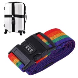 Travel Luggage Strap Adjustable Password Lock Packing Belt Baggage Secure Lock Anti-theft Luggage Strap Bundling Belt