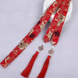 Retro Tassels Long Hair Straps Chinese Style Hair Ribbons Bow Hair Ornament Headdress Chinese Hanfu Head Bands Hair Accessories