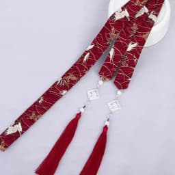 Retro Tassels Long Hair Straps Chinese Style Hair Ribbons Bow Hair Ornament Headdress Chinese Hanfu Head Bands Hair Accessories