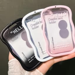1 Set Student Slide Cover Card Set Meal Card Bus Card ID Protection Set Access Card Campus Card