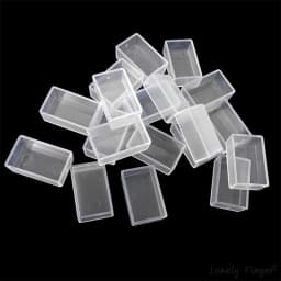 24/50/100pcs Empty Watercolor Full Pans 3.2ML White Plastic Watercolor Paint Pans Suit for DIY Metal watercolor Tin Palette Box