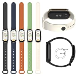Strap For Mi band 8 xiaomi 8 NFC Bracelet Sport Belt Silicone Replacement Smartwatch Bracelet Watchband Xiaomi Mi Band 8 Strap