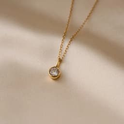 ELAN Sale Birthstone Necklace Minimalist Stainless Steel Necklace Personalized Jewelry • Birthday Gift