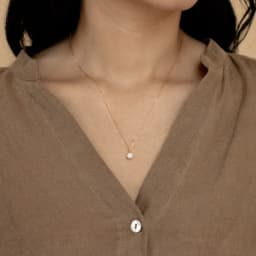 ELAN Sale Birthstone Necklace Minimalist Stainless Steel Necklace Personalized Jewelry • Birthday Gift