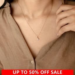 ELAN Sale Birthstone Necklace Minimalist Stainless Steel Necklace Personalized Jewelry • Birthday Gift