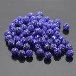 4 5 6 8 10 12mm Mixed Colors Rhinestone Crystal Ball Beads Spacer Beads For Jewelry Making Bracelet DIY Accessories