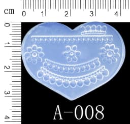 SNASAN Tiny Beads Cartoon Flowers Heart Star Nail Art Earrings Silicone Mould Jewelry Casting Tool UV Epoxy Resin Silicone Mold