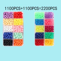 36 colors 5mm Set Refill Beads Puzzle Crystal DIY Water Spray magic Beads Set Ball Games 3D Handmade Magic Toys For Children