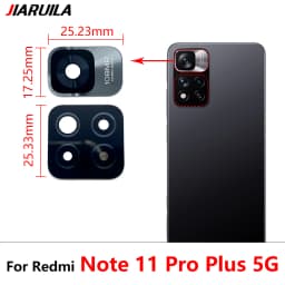 NEW For Xiaomi Redmi 13C 4G Note 9 Pro Max 9S 8 7 11 10 12 Pro Plus 5G 10T 10S Rear Camera Lens Glass Back Camera Lens With Glue