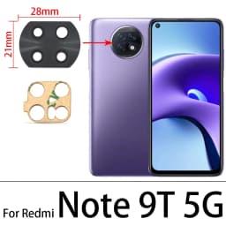 NEW For Xiaomi Redmi 13C 4G Note 9 Pro Max 9S 8 7 11 10 12 Pro Plus 5G 10T 10S Rear Camera Lens Glass Back Camera Lens With Glue