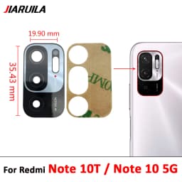 NEW For Xiaomi Redmi 13C 4G Note 9 Pro Max 9S 8 7 11 10 12 Pro Plus 5G 10T 10S Rear Camera Lens Glass Back Camera Lens With Glue