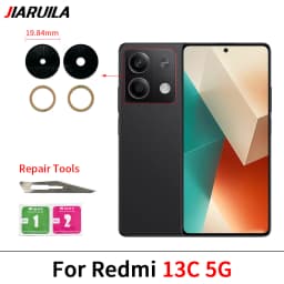 NEW For Xiaomi Redmi 13C 4G Note 9 Pro Max 9S 8 7 11 10 12 Pro Plus 5G 10T 10S Rear Camera Lens Glass Back Camera Lens With Glue