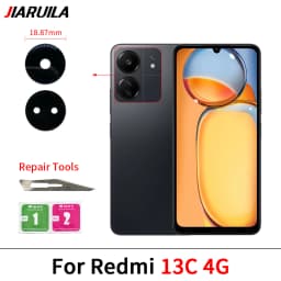 NEW For Xiaomi Redmi 13C 4G Note 9 Pro Max 9S 8 7 11 10 12 Pro Plus 5G 10T 10S Rear Camera Lens Glass Back Camera Lens With Glue