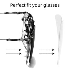 VIVIBEE Polarized Clip-on Flip Up Rimless Sunglasses for Anti-Glare Night Driving Glasses Fashion Mirorr Green Eyeglasses