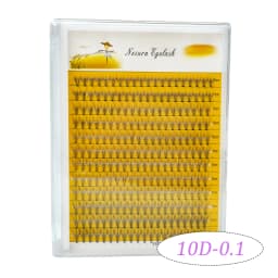 Segmented False Eyelash Extension 240 Clusters DIY 10D/20D Soft Natural Thick Mink Lashes Individual Makeup Grafting Eyelashes