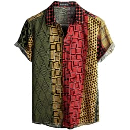Mens Casual Hawaiian Floral Shirts 3D Full Print Short Sleeve Button Down Tropical Beach For Men Camisa Manga Masculina