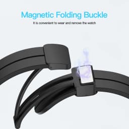 Original Silicone Band For Samsung Galaxy Watch 7 6 5 4 FE 44mm 40mm/5 Pro 45mm Magnetic Bracelet Watch6 Classic 43mm 47mm Strap