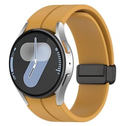 Original Silicone Band For Samsung Galaxy Watch 7 6 5 4 FE 44mm 40mm/5 Pro 45mm Magnetic Bracelet Watch6 Classic 43mm 47mm Strap