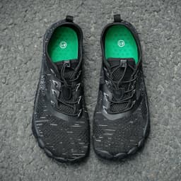 Wide Toe Zero Barefoot Shoes Mens Minimalist Water Shoes Breathable for Walking Rock Climbing Wrestling Trail Running Sneakers