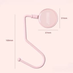 1 Pcs Cute Morandi Bag Hook Heavy Table Purse Bag Hooks Travel Handbag Table Side Bag Hanger Office Desk Organizers