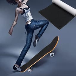 81cm X 22cm Perforated Grip Tape for Skateboard And Scooter Sand Paper Sticker Anti-Slip Surface Skateboarding Accessory
