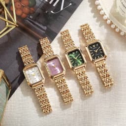 2026 Hot Brand Stainless Steel Strap Watch Women Luxury Gift Quartz Wristwatch Student Fashion Simple Square Quartz Watches