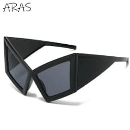 Fashion Oversized Cat Eye Sunglasses Women Men Big Frame 2026 Luxury Brand Vintage Sun Glasses For Ladies Eyewear Shades Goggles
