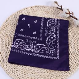 New Fashion Hip Hop Bandana Square Scarf Black Red Headband Printed for Boys/Girls Hair Accessories Hair Scarf