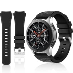 20mm 22mm Band for Samsung Galaxy Watch 7/4/5 pro/6 classic/Gear s3 40 44mm silicone correa bracelet Huawei watch GT/2/3/4 strap