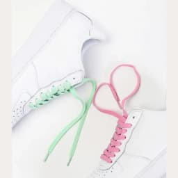 1 Pair Flat Shoelaces Classic Shoe Laces Fit Fashion Solid Sports Shoelace Casual Unisex Shoe Strings Shoe Accessories AF1