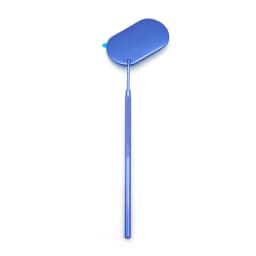 1PC Multi Colors Oval Grafted Lash Mirror Stainless Steel Multifunction Checking Mirror Eyelashes Extension Makeup Tool