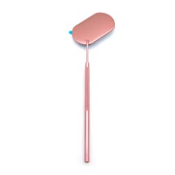 1PC Multi Colors Oval Grafted Lash Mirror Stainless Steel Multifunction Checking Mirror Eyelashes Extension Makeup Tool