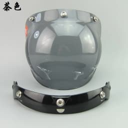 helmet bubble visor top quality open face motorcycle helmet visor 12 color available vintage helmet windshield shield