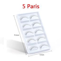 5/10/25 Pairs Training Lashes Eyelash Extension Practice Grafting Natural False Eyelashes For Beginner Makeup Tools