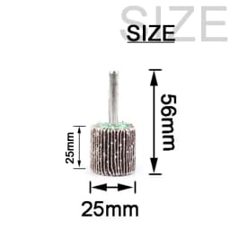 5PC Sandpaper Grinding Flap Polishing Wheels Sanding Disc Shutter Polishing Wheel For Rotary Dremel Tool 60/80/120Grit 6MM Shank