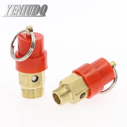 1PCS 1/4'' 3/8" 1/2" BSP 1/3/4/5/6/7/8/10/12KG Air Compressor Safety Relief Valve Pressure Release Regulator For Pressure Piping