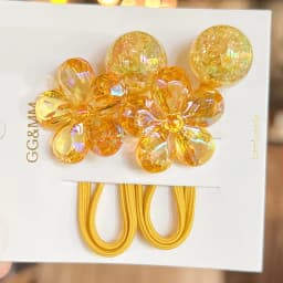 2 Pcs/Set Cute Hair Ties For Kids Girls Head Rope Flower Hair Rubber Bands Ponytail Elastic Hair Band Baby Hair Accessories