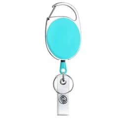 Transparent Cards Slots ID Tag Badge Holder with Badge Reel Cards Storage Organizer Employee Pass Work Card Case Sleeve