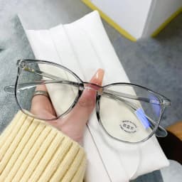 Ultra Light Anti Blue Light Near Sight Glasses New Trendy Large Frame Myopia Glasses Clear Lens Oversized Short Sight Glasses