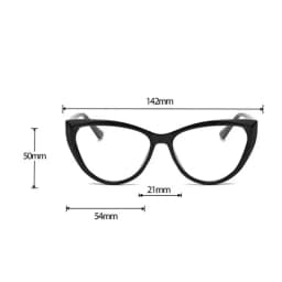New Fashion Ladies Cat Eye Frame Myopia Glasses Luxury Design Blue Light Blocking Minus Eyeglasses Near Sight Eyewear 0 To -4.0