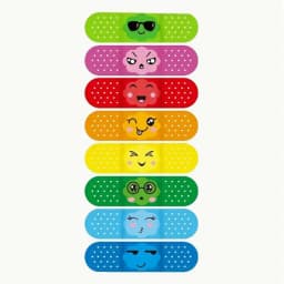 16/40pcs Cartoon Band for Kids Adults Wound Dressing Plasters for First Strips Patch Waterproof Adhesive Bandages