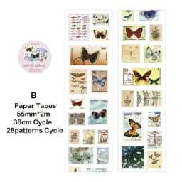 55mm*2m Vintage Post Office Masking Washi Tape Retro Stamp Decorative Adhesive Tape Diy Scrapbooking Sticker Label Stationery