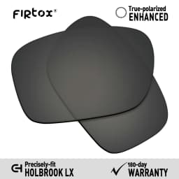 Firtox True UV400 Polarized Lenses Replacement for Oakley Holbrook XL OO9417 - 59mm Sunglasses (Lens Only) - Multiple Colors