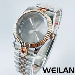 36mm 40mm Silver Black Gold RoseGold NH34 NH35 NH36 NH38 NH39 NH70 NH72 ETA2824 PT5000 Watch Case Top Waterproof Sapphire Crysta