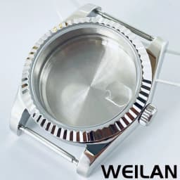 36mm 40mm Silver Black Gold RoseGold NH34 NH35 NH36 NH38 NH39 NH70 NH72 ETA2824 PT5000 Watch Case Top Waterproof Sapphire Crysta