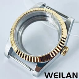 36mm 40mm Silver Black Gold RoseGold NH34 NH35 NH36 NH38 NH39 NH70 NH72 ETA2824 PT5000 Watch Case Top Waterproof Sapphire Crysta