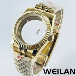 36mm 40mm Silver Black Gold RoseGold NH34 NH35 NH36 NH38 NH39 NH70 NH72 ETA2824 PT5000 Watch Case Top Waterproof Sapphire Crysta
